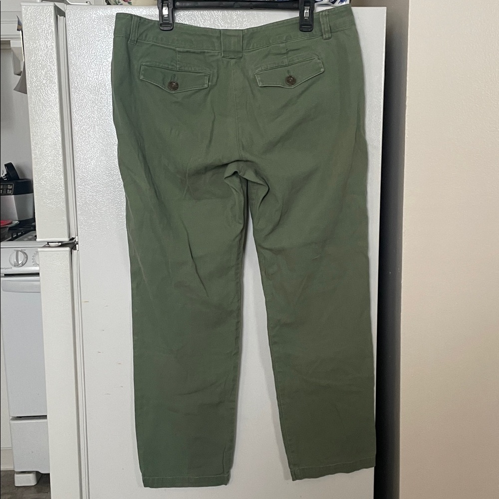 CAbi Women’s Size 12 30” Inseam Trouser Cotton Pant - Picture 7 of 11